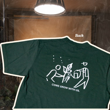 "Come Grow With Us" Community Garden Tee